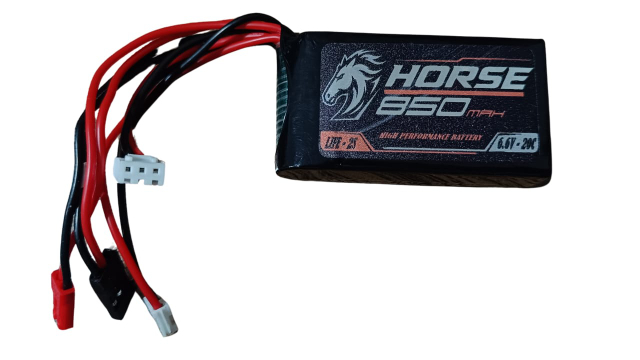 Bateria life 850mah 6.6v 2s 20c