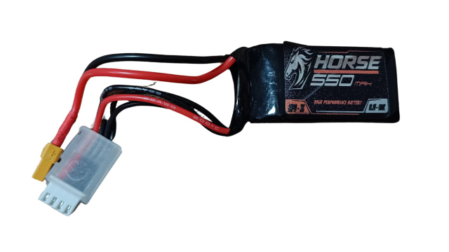 Bateria Lipo 550mah 11.1v 3s 100c xt30