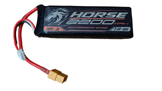 Bateria Lipo 2200mah 7,4v 2s 35c 