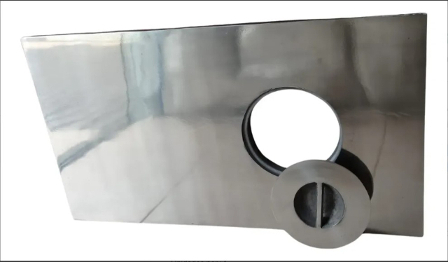 CHAPA FOGÃO A LENHA EM ALUMINIO 45X80CM REFORÇADA 