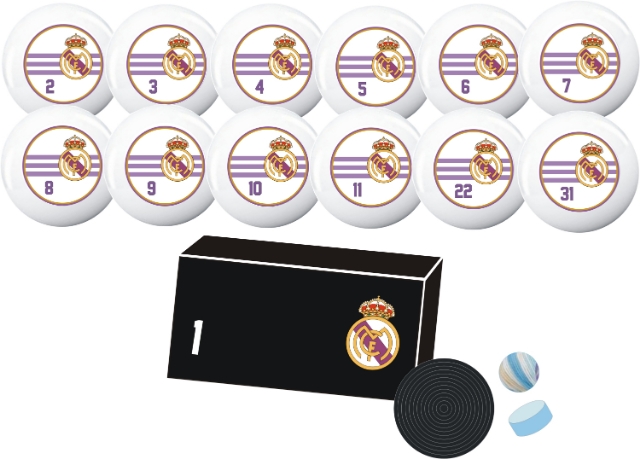 Time Jogo de Futebol de Botão - Real Madrid (esp)