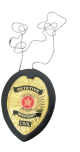 DISTINTIVO DE DETETIVE INVESTIGADOR