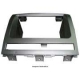 Moldura 2 DIN Cor: Prata para Fiat Palio G3 06/11 - Idea 2011