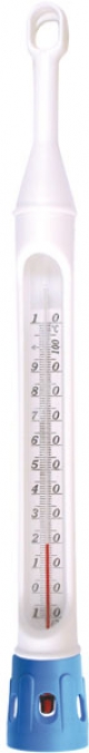 Termômetro para Refrigeração com proteção de plástico / -10+110:1°C / 300mm
