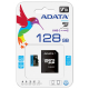 Cartão de memória micro SD 128GB Adata - Classe 10 - AUSDX128GUICL10A1-RA1