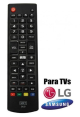Controle Remoto para TV Compativel Samsung/LG Smar