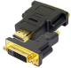 Adaptador HDMI Macho X DVI Fmea 24+1, Gold