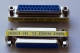 Adaptador Serial DB25F x DB25F - DB25(fmea) x DB25(fmea)