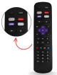 Controle Remoto Compatvel com ROKU TV AOC PHILCO 