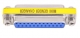 Adaptador Serial DB25F x DB25F - DB25(fmea) x DB25(fmea)