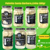 Palmitos Santa Barbara inteiro Vidros 180g 