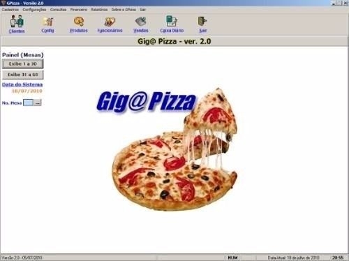 Restaurante de Pizza, Software