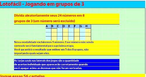 Planilha Lotofácil - Jogos Análise Completa - Excel Avançado