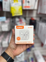 Fone de Ouvido Com fio Tipo C C�d LE264