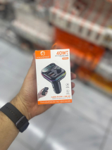 Transmissor fm com bluetooth e carregador 40w C�d Cd 01