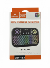 Mini teclado Multim�dia wirelles e Bluetooth C�d Ley 183