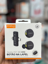 Microfone de Lapela Duplo Tipo C e Lightinig C�d MCDF38D