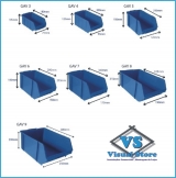 ESTANTES MODULARES COM GAVETEIROS PLSTICOS * GAVETAS N 5 * DIVERSAS MEDIDAS