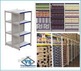 RACK CENTRAL CARGA PESADA 1,70 ALTURA *4 PRATELEIRAS 60CM PROF # 22( MDULO INICIAL )