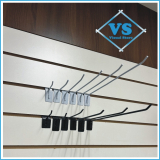 GANCHOS SIMPLES PAINEL CANALETADO PACOTE COM 1000 PEAS MEDIDAS 05 ,10,15 E 20CM ARAME 4.76MM BRANCO OU PRETO