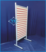 EXPOSITOR PARA COLOCAR PAINEL CANALETADO SIMPLES 1 FACE PARA 1 PAINEL 1,22 X 0,61 COR BRANCO OU PRETO 