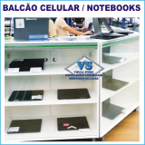 Balco Vitrine Atendimento Celular Smartphones
