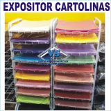 EXPOSITOR CARTOLINAS E EVA PAPELARIAS