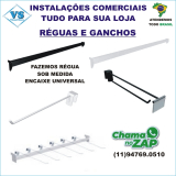 Barra porta gancheira Universal sob medida