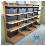 GNDOLAS EM MDF ESTILO E QUALIDADE COR MADEIRADA