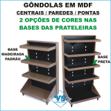 Gondolas em MDF Visual Store