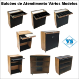 Balcões para Lojas Vários Modelos Visual Store