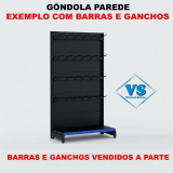 Gondola para acessórios Visual Store