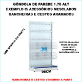 Gondola para acessórios Visual Store