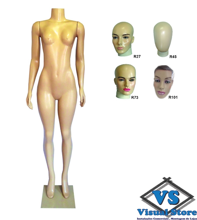 BRAZILIAN FULL BODY MANNEQUIN W/ ARMS