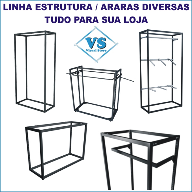 LINHA ESTRUTURA E ACESSRIOS , ARARAS DIVERSAS TUDO PARA SUA LOJA PREOS SEM CONCORRNCIA?cache=20250507172157
