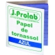 Papel tornassol azul (cartela c/ 100 tiras) (A3700-2)