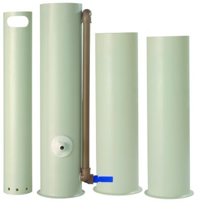 Conjunto Lavador de Pipetas PVC 4 peças (A-0419-6)