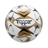 Bola de Futebol de Campo Slick Colorful Topper Oficial unissex Marrom (14103)