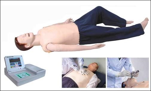 Manequim de Treinamento em ACLS  (RCP e Vias Areas)