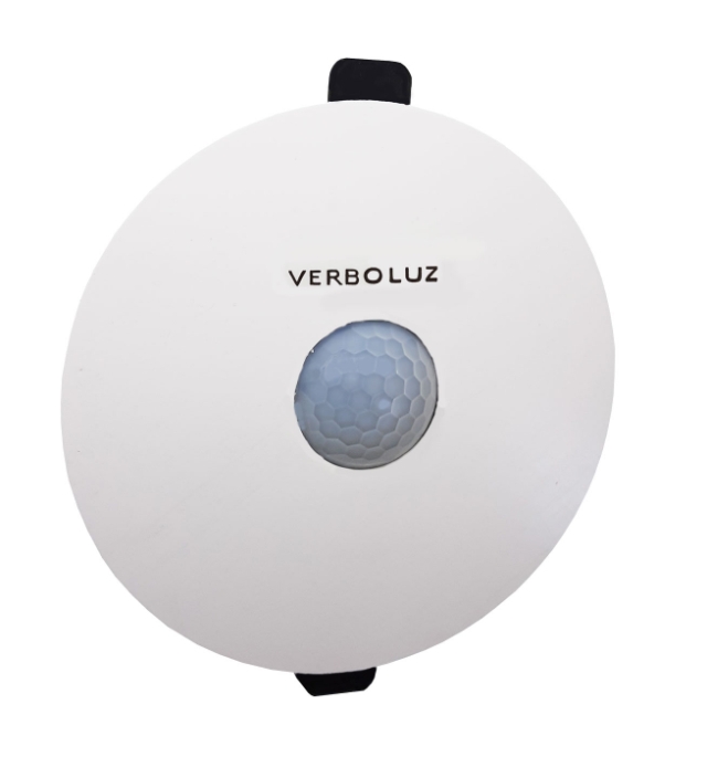 VB44  SENSOR DE PRESENA de Embutir em  Teto 360 ( Forro de Gesso/ PVC/ Madeira )  Com Fotoclula.