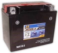 Bateria Moura Moto 10Ah – MA10-E ( Antiga MA12-E ) – Selada ( Ref. Yuasa: YTX12-BS )