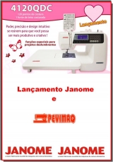 Maquina de costura Janome modelo 4120 qdc Nova