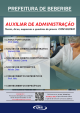 Auxiliar de administrao -apostila Prefeitura de Beberibe-ce 2025