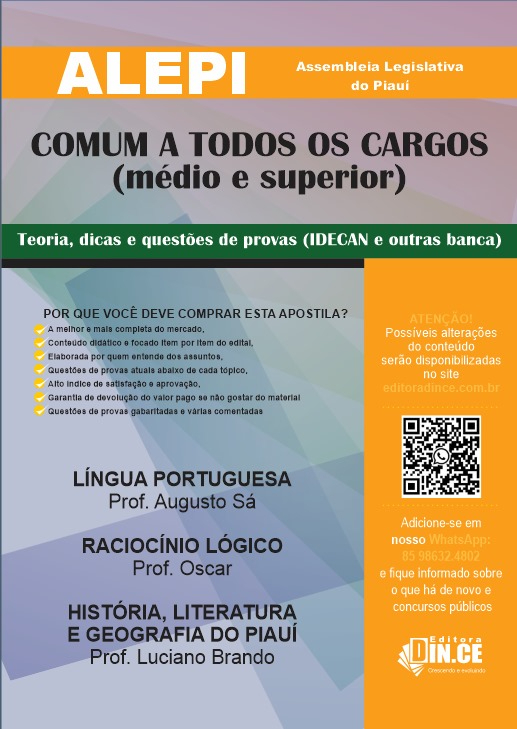 História e Geografia do Ceará para provas e concur