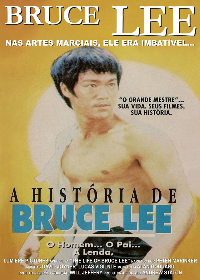 DVD O Grande Mestre com Bruce Lee