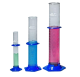 Proveta de Vidro com Base de Plstico Capacidade 100 mL