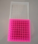 Rack Para 81 Tubos Criognicos de 1,5mL ou 2mL Tampa Destacvel HS-23255