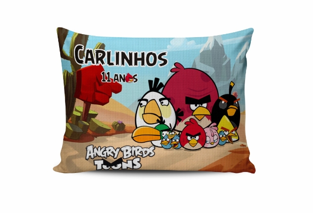 Almofada Angry Birds