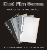 Pelcula de Projeo Front Filme Screen W50 16:9 1.10,6x0.62,2  Z2762 Branca Dual Screen