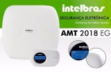 Central de alarme monitorada com 18 zonas AMT 2018 EG MA775 Intelbras